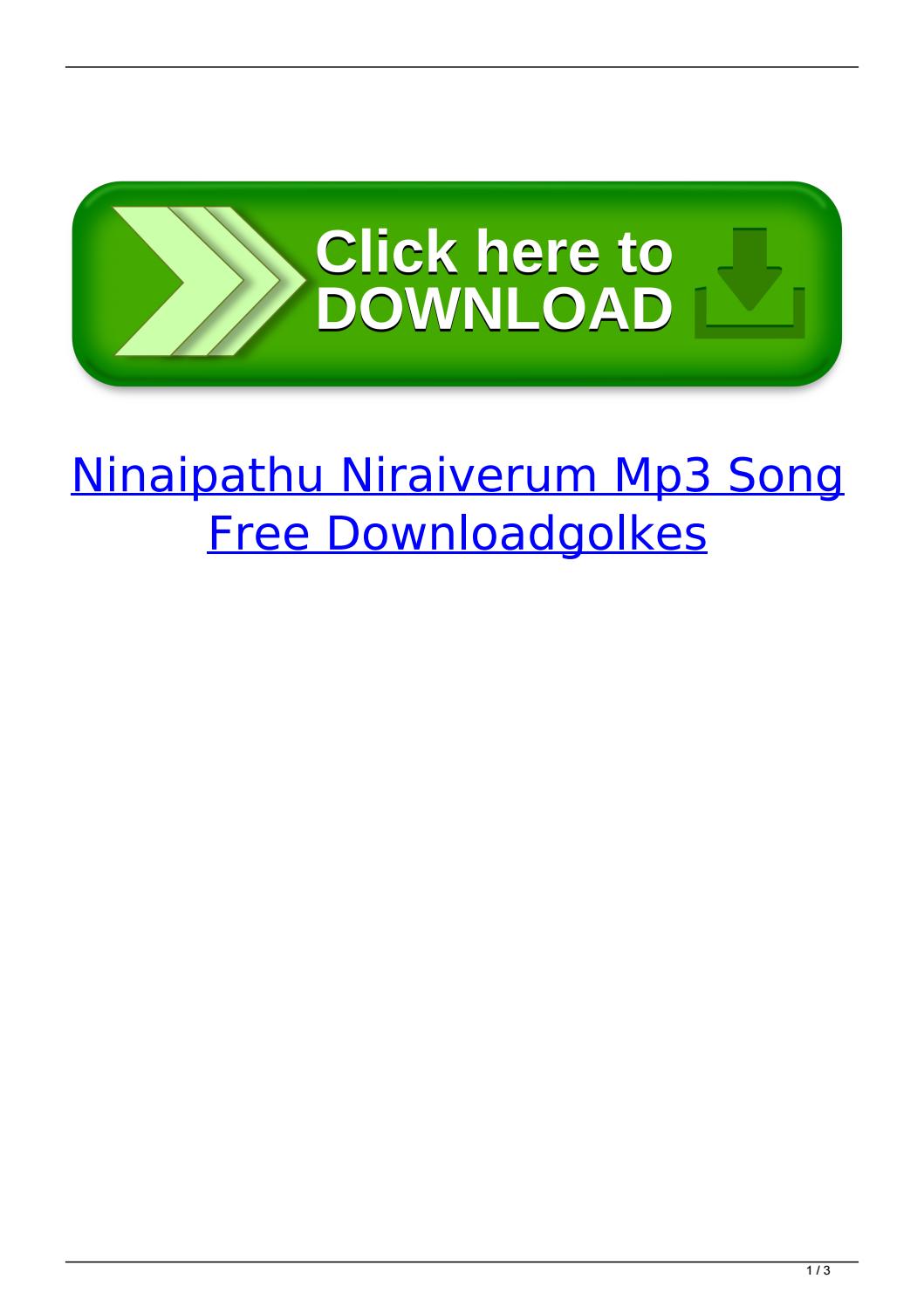 ninaipathu niraiverum mp3 song